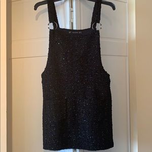Zara trafaluc collection black dress w pocketsNWOT